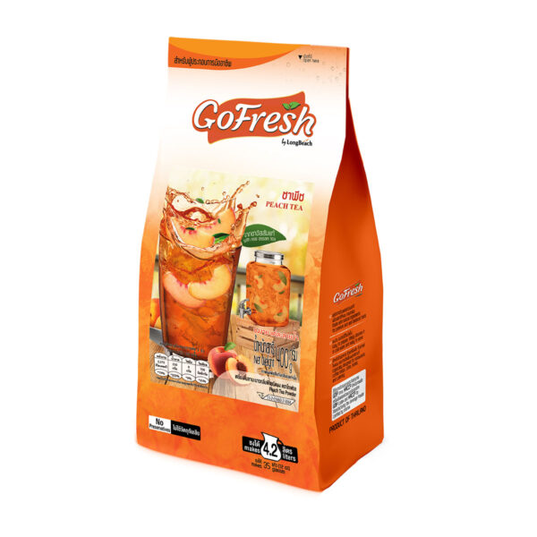 โกเฟรชผงชาพีช (Peach Tea)