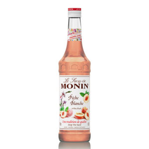 MONIN – White Peach Syrup 700 ML.