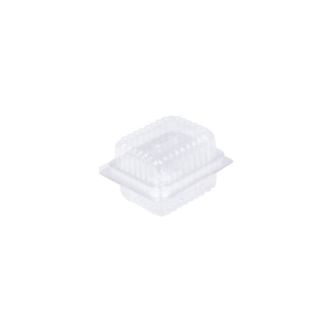 กล่องพลาสติกฝาพับ ขนาด 4.2x5.0x4.0 ซม. E103