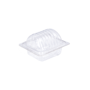 กล่องพลาสติกฝาพับ ขนาด 6.1x7.0x6.5 ซม. E66