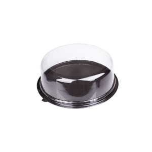 บรรจุภัณฑ์ถาดทรงกลมสีน้ำตาล และฝา เหมาะสำหรับใส่เค้กทรงกลม ขนาด 1 ปอนด์ - Cake 1 Pound Round