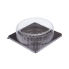 บรรจุภัณฑ์ถาดและฝา เหมาะสำหรับใส่เบเกอรี่ และขนมทั่วไป ขนาด 8.1×11.4×6.5 ซม. – Away Short High