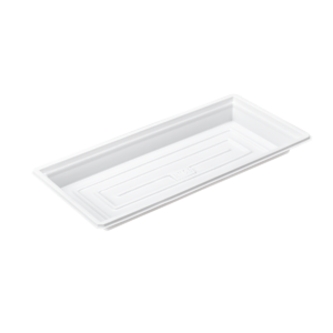 ถาดสำหรับสินค้าในซุปเปอร์มาร์เก็ต ขนาด 12.5x25.2x2.0  ซม. - K14