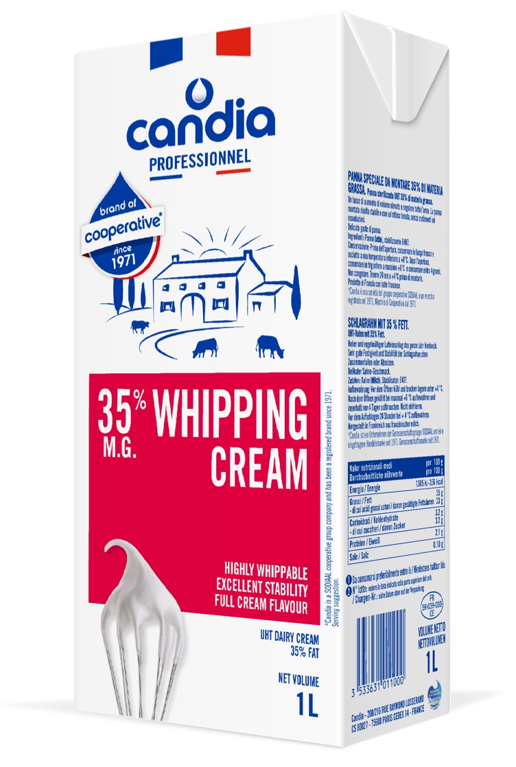 Candia UHT Whipping Cream 35.1% ขนาด 1 ลิตร