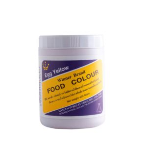สีผสมอาหาร สีเหลืองไข่ ตราวินเนอร์ ขนาด 450 กรัม