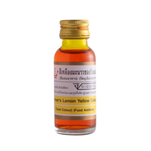 สีผสมอาหาร สีเหลืองมะนาว ตราวินเนอร์ ขนาด 28 มล. สีผสมอาหาร สีเหลืองมะนาว ตราวินเนอร์ ขนาด 28 มล.