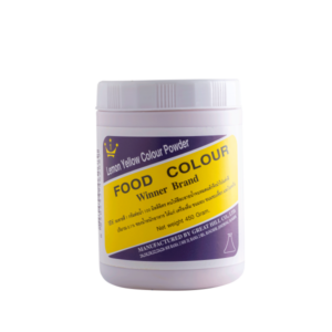 สีผสมอาหาร สีเหลืองมะนาว ตราวินเนอร์ ขนาด 450 กรัม