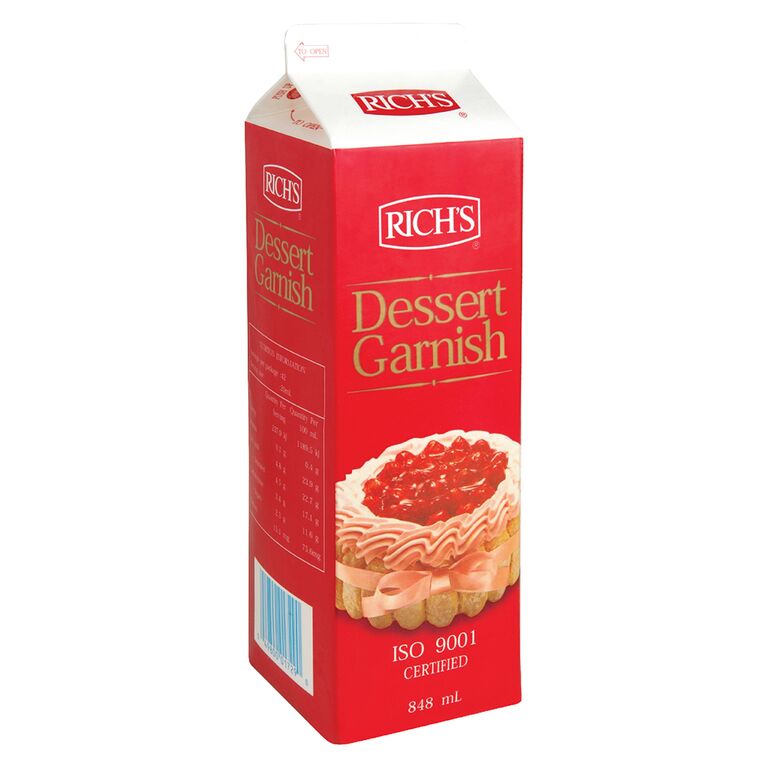 Rich’s Dessert Garnish ริชส์ ดีเซิร์ท การ์นีช 848 ml