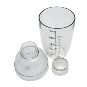 ขวดเชคเกอร์ ขวดผสมค็อกเทล ขวดพลาสติก 500 cc