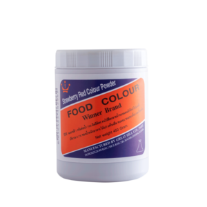 สีผสมอาหาร สีแดงสตรอเบอร์รี่ชนิดผง ตราวินเนอร์ ขนาด 450 กรัม