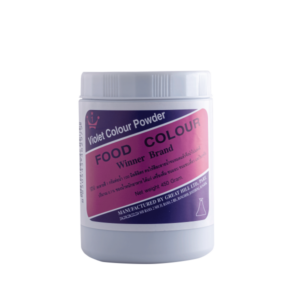 สีผสมอาหาร สีม่วงชนิดผง ตราวินเนอร์ ขนาด 450 กรัม