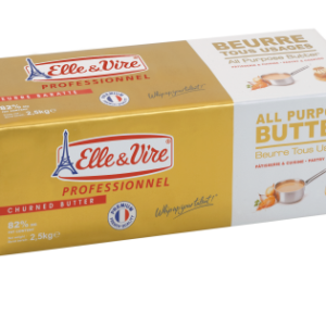 82% ALL PURPOSE UNSALTED BUTTER 2.5 KG