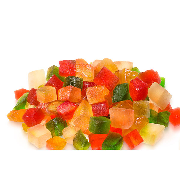 Ambosio; Glace Fruit Salad cubes 6x6mm