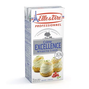 ELLE & VIRE EXCELLENCE UHT. WHIPPING CREAM 35.1% 1 Liter