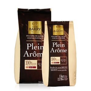 CACAO BARRY Cocoa Powder Plein Arome (Dark Brown#2) 1 Kg