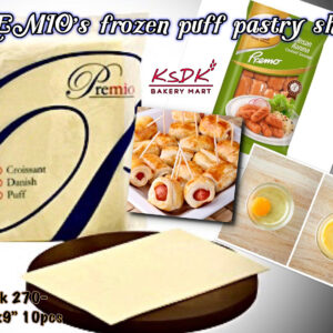 พรีมีโอ แผ่นแป้งพัฟเนยสด 120g. พรีมีโอ แผ่นแป้งพัฟเนยสด 120g.