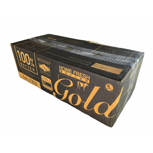 เนยโฮมเฟรช ชนิดเค็ม Home Fresh Butter Gold Salted 5 Kg