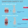 ALCOHOL SPRAY SAFETY SET ALCOHOL SPRAY SAFETY SET