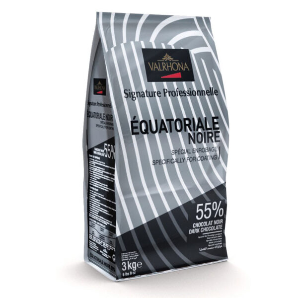 Valrhona Equatoriale Noire 55% – Dark Chocolate